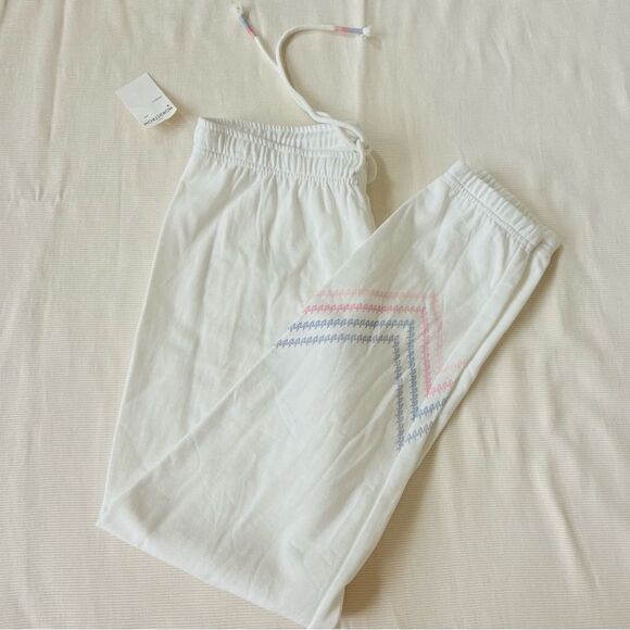 PJ Salvage Womens Loungewear Pajama Travel Hoodie Pants Set Ski White Medium M - Picture 4 of 4